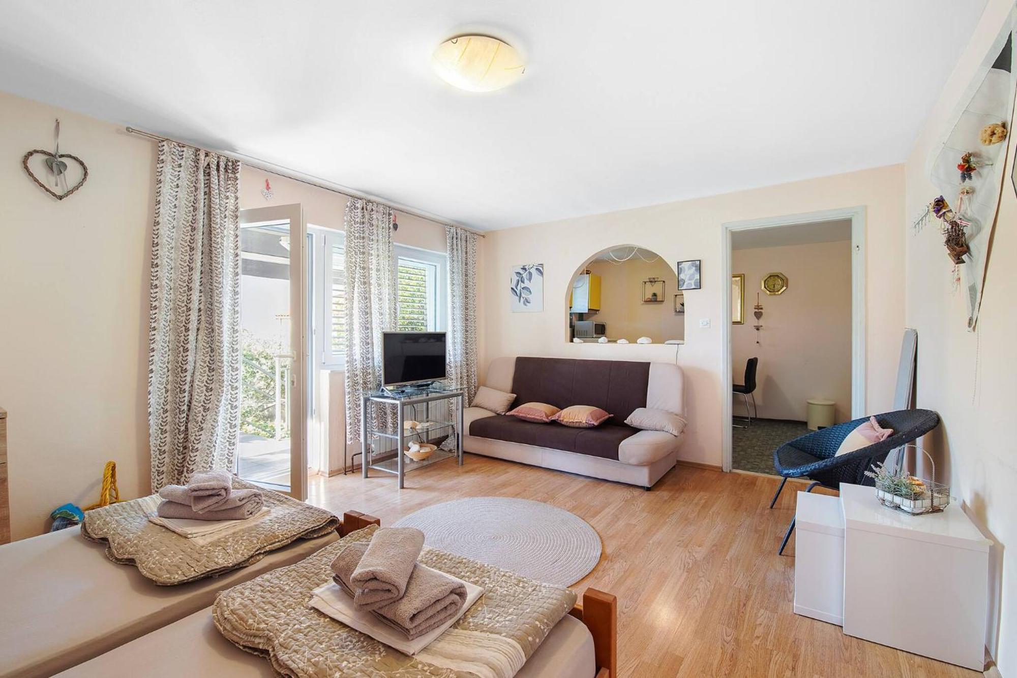 Apartments Nena Бродарица Экстерьер фото